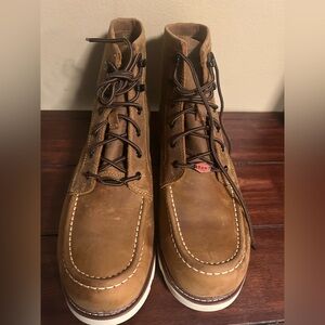 Brunt Marin Unlined Comp Toe Work Boot Slip Size 13